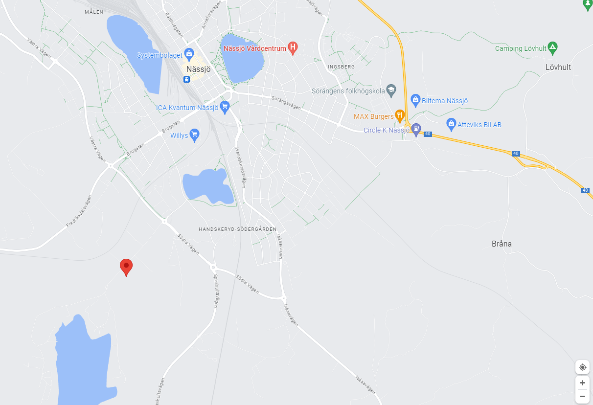 karta hitta hit nässjö